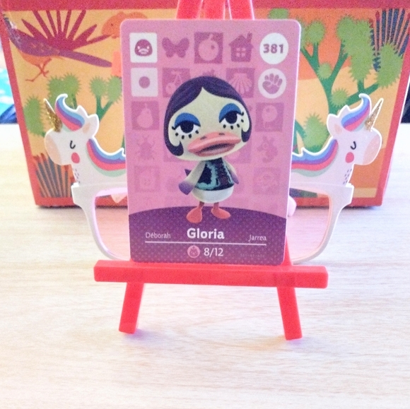 Nintendo Other - *6/$6 OR SINGLES GLORIA Animal Crossing Amiibo Card Nintendo Girl Boy